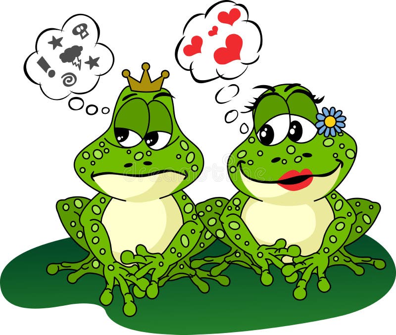 Green frogs in love stock vector. Illustration of amazonian 13127822