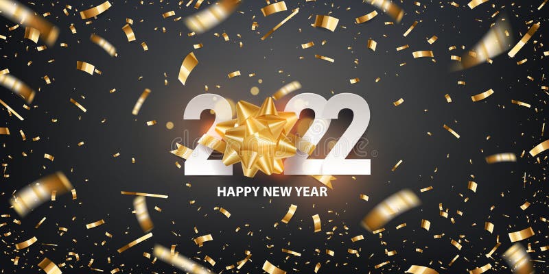 Frohes Neues Jahr 2022 vektor abbildung