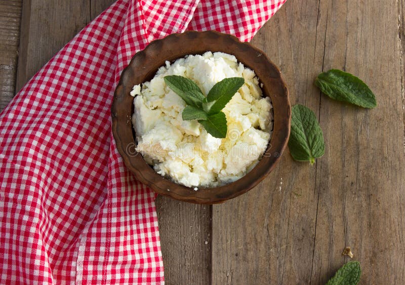 Fromage de crème sure et blanc organique images stock Fromage de crème sure et blanc organique images stock