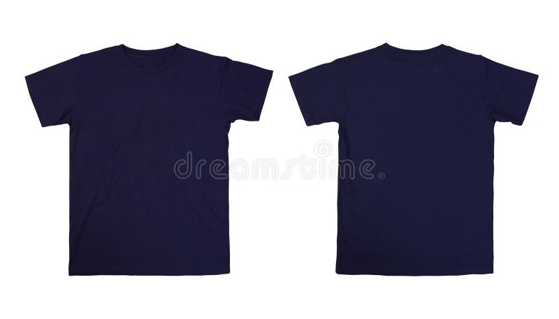 Front and Back Orange Tshirt Stock Photo - Image of garment, mock ...