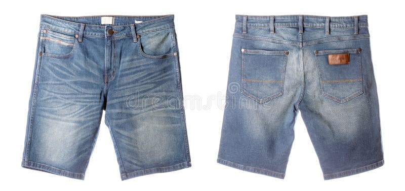 Front Back Side Denim Shorts Stock Photos - Free & Royalty-Free Stock ...