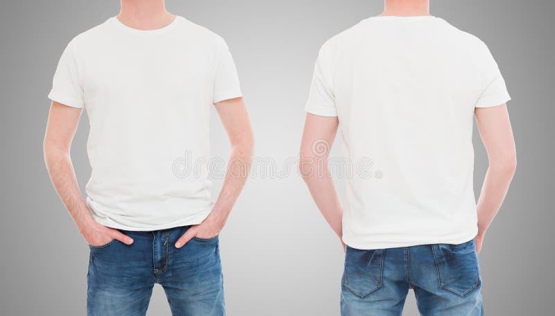 Download White t shirt mockup front and back Hazard Fruit of the ...