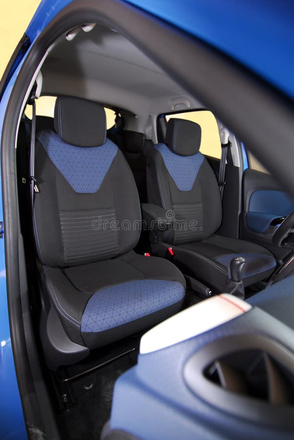 Front Seats Of A Modern Passenger Car Stock Image Image of leather, interior 177625659