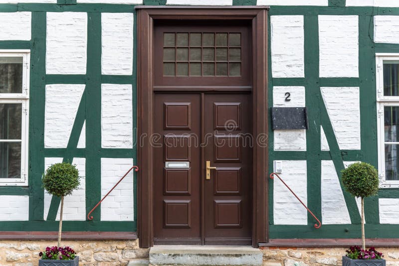 Front Door of a Beautiful House