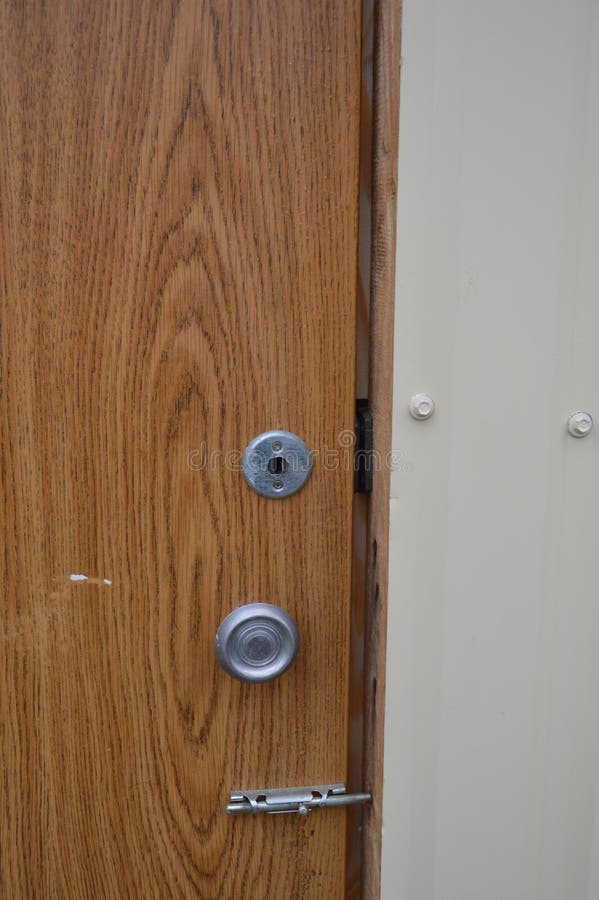 Front Door Insulation with Foam on the Box Stock Image Image of enter