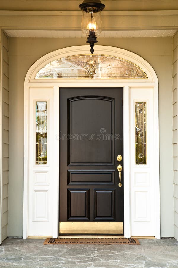 Front Door of Upscale Home