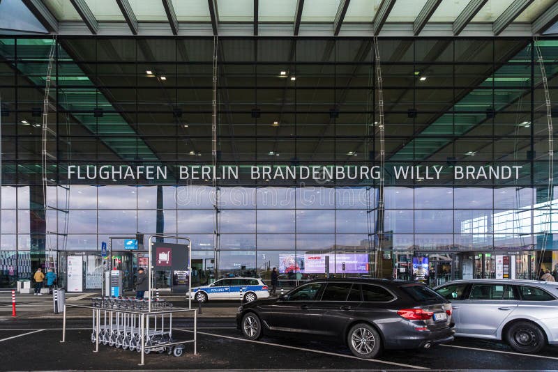 BERLIN, GERMANY - MARCH 22, 2023: Exterior of Terminal 1 Berlin ...