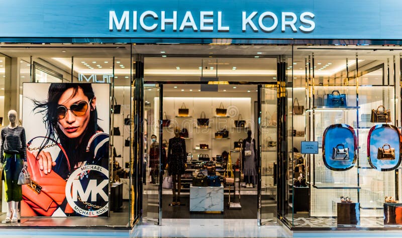 Front Entrance To Michael Kors Store in Singapore Shopping Mall ...