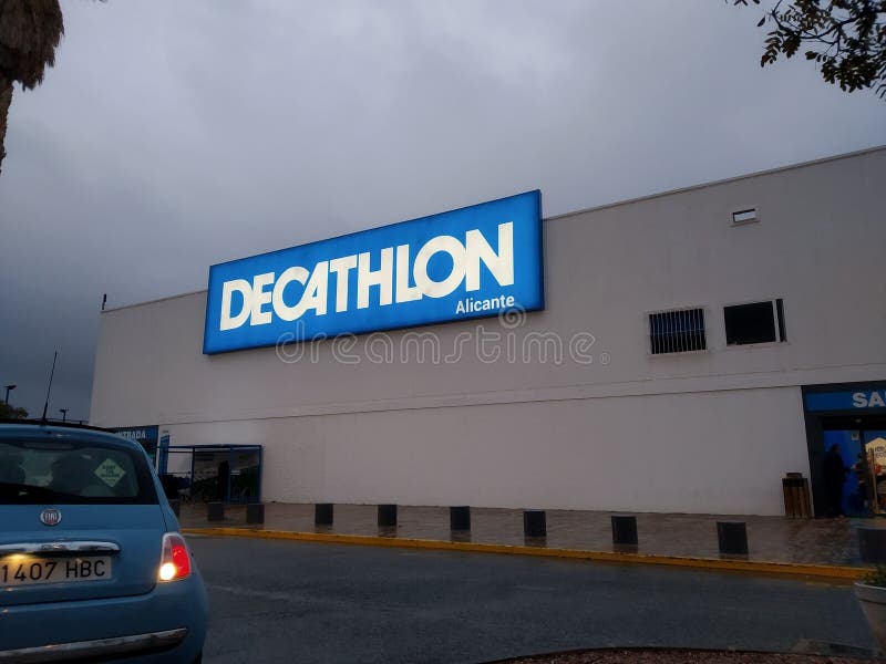 Decathlon Above Entrance Retail Store Decathlon Stock Photo 1455606452