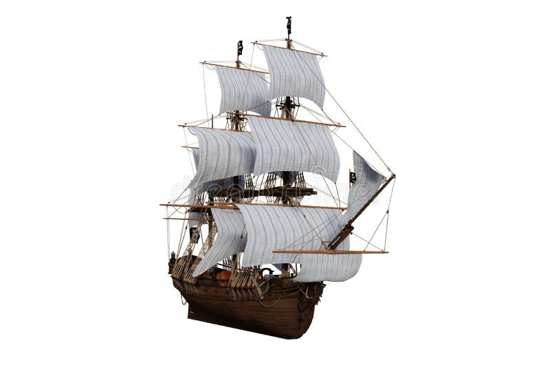 Pirate Ship Front Stock Illustrations – 298 Pirate Ship Front