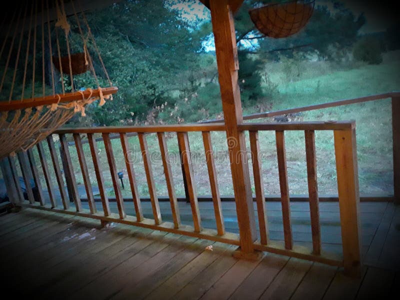 Front porch looking in stock photo. Image of trees, looking 161930218