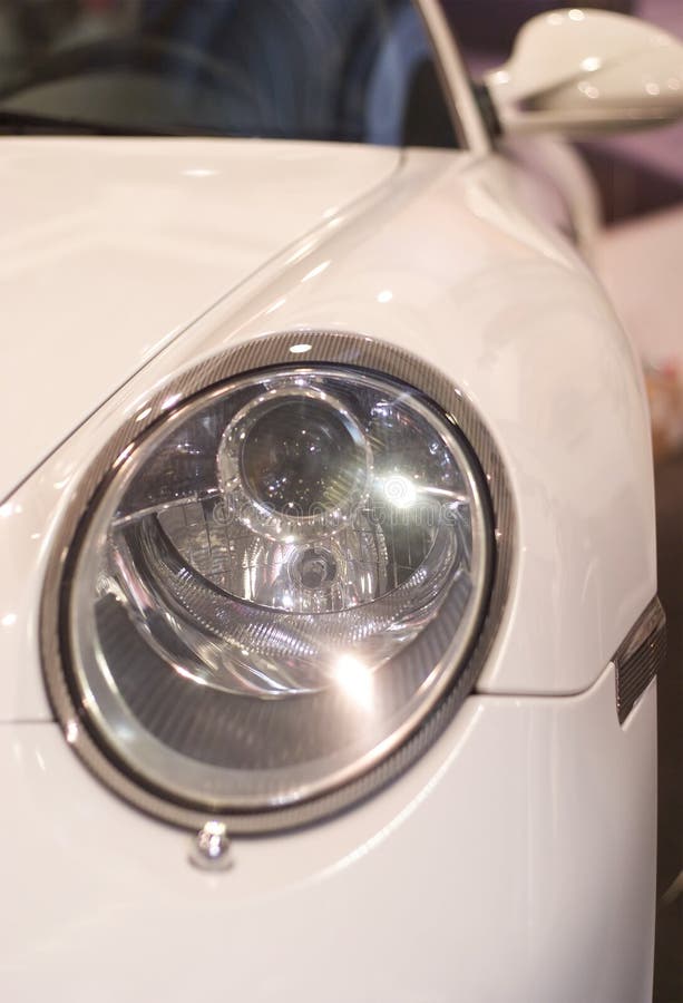 Front Sportcar Light Closeup Stock Photo Image of closeup