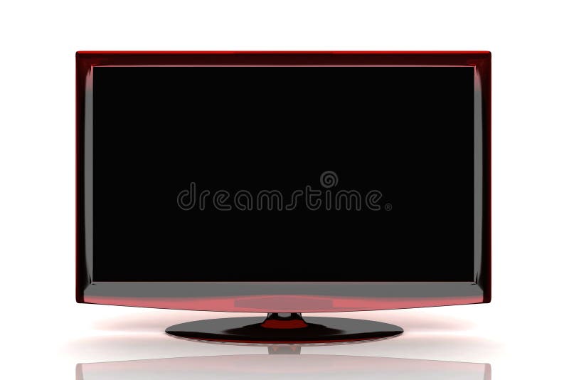 Front of a Stylish LCD TV