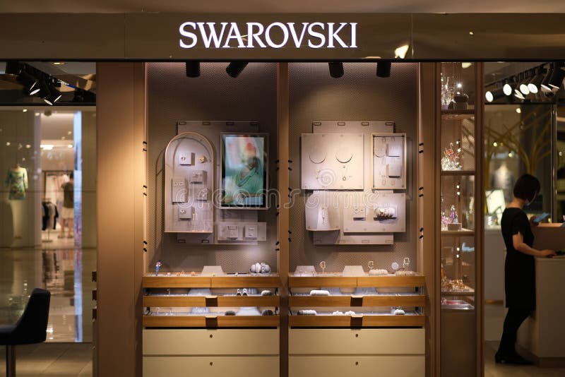Front of SWAROVSKI Retail Store Editorial Stock Photo Image of swarovski: 254943883