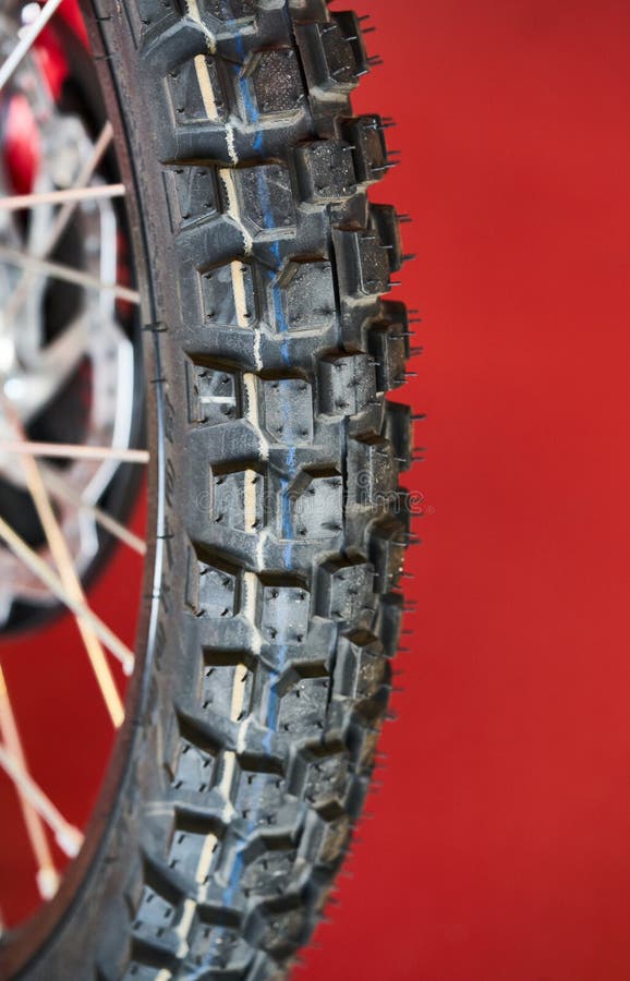 The Front Tire of a Parked Custom Motorcycle Stock Photo Image of engine, road 174910796