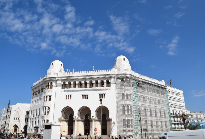 Front View of Algiers Central Post Office, Algiers, Algeria, March 22