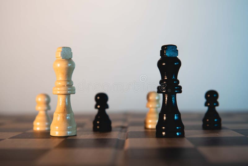 Chess Board In The Foreground To Use For Wallpaper Stock Photo, Picture and  Royalty Free Image. Image 116410136.