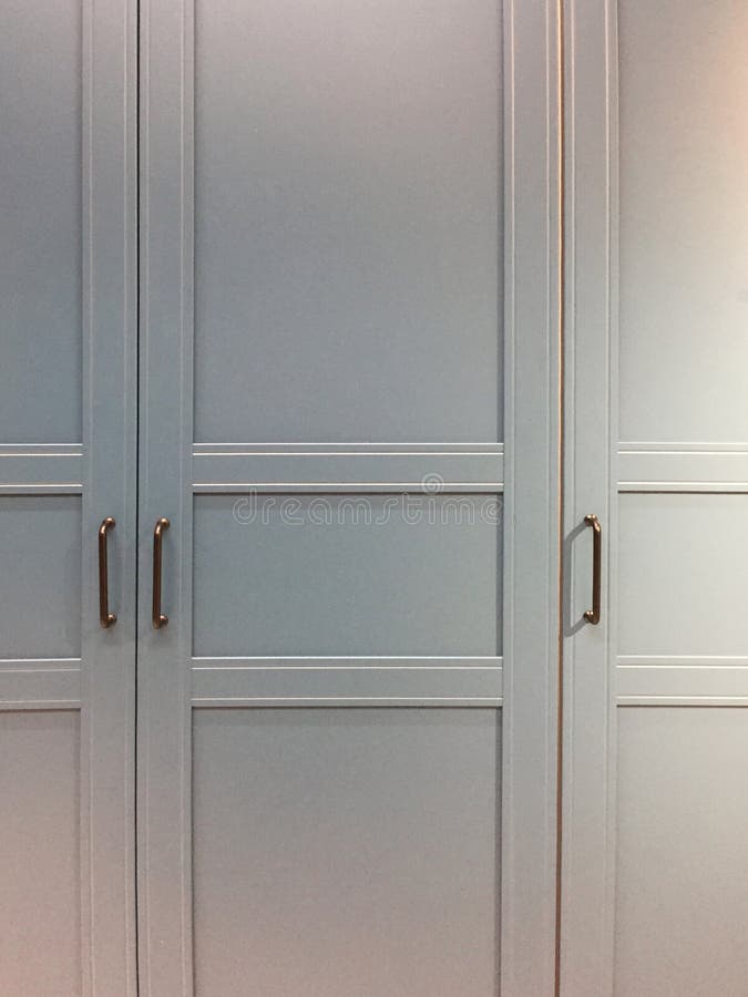 Front View Wardrobe, Closet Door Stock Image Image of closet, door