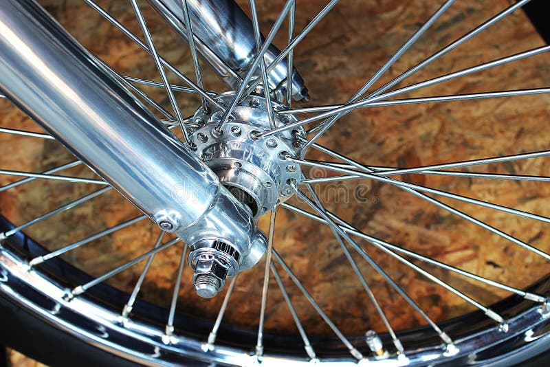 Big bike front wheel frame stock photo. Image of intake 170274832
