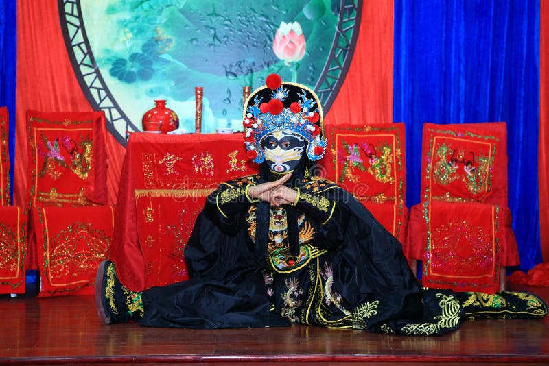 Fronte di opera di Sichuan immagine stock Fronte di opera di Sichuan immagine stock