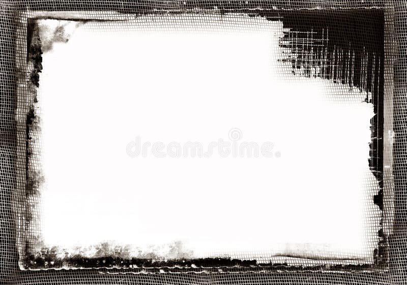 Frontera de Grunge ilustración del vector Frontera de Grunge ilustración del vector