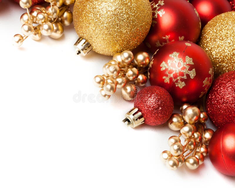 Frontera de la Navidad con el ornamento imagenes de archivo Frontera de la Navidad con el ornamento imagenes de archivo