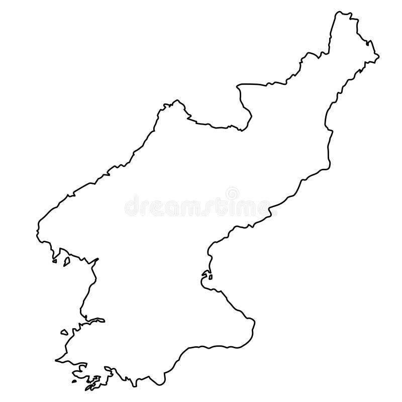 Frontiera Nazione Asiatica Orientale illustrazione vettoriale