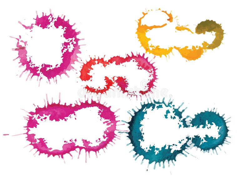 Frontière ou cadre Fond coloré tiré par la main de brosse d'aquarelle de vecteur illustration de vecteur Frontière ou cadre Fond coloré tiré par la main de brosse d'aquarelle de vecteur illustration de vecteur