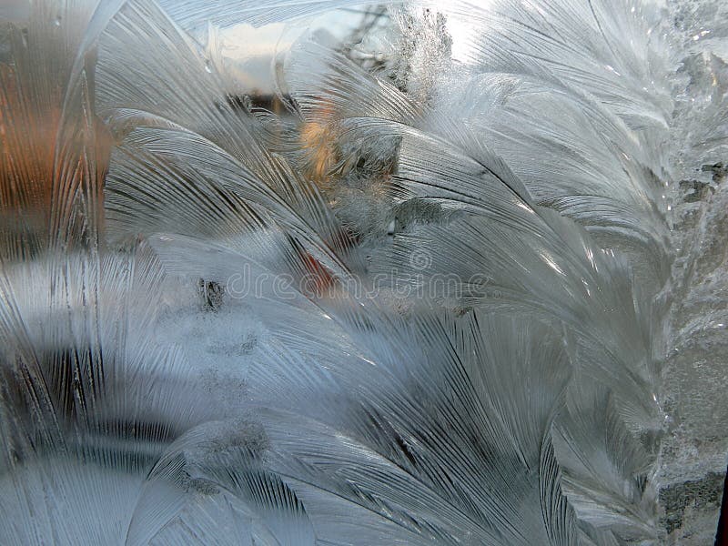 Frost painting on glass stock photo. Image of beautiful 92066024