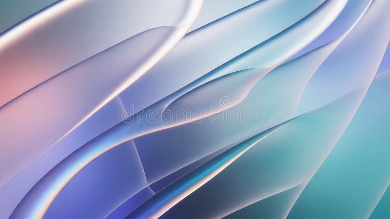 Frosted Glass Flow Abstract Gradient Texture vector illustration
