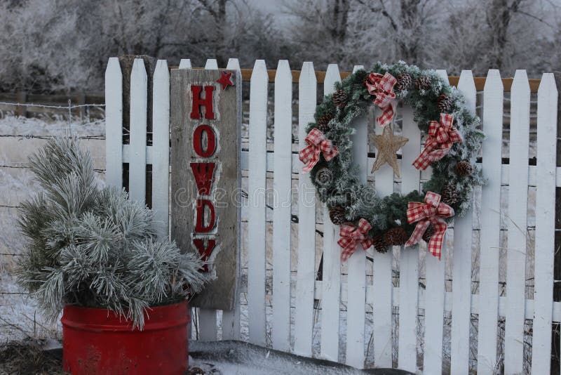 Frosty Howdy Christmas royalty free stock images Frosty Howdy Christmas royalty free stock images