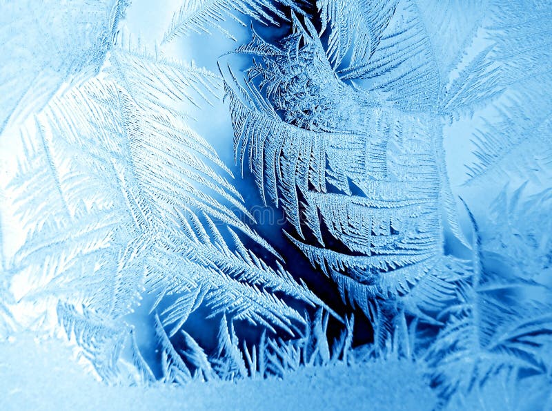 Frosty pattern royalty free stock photo