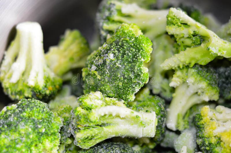 Frozen Broccoli stock photo. Image of background, fiber 52640664