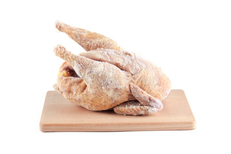 Frozen chicken carcass stock image. Image of bird, kitchen 91477725
