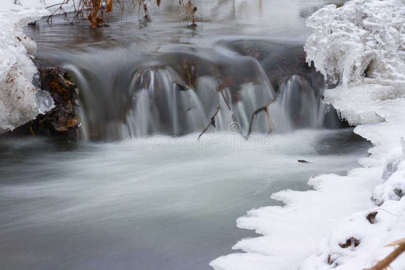 Frozen creek