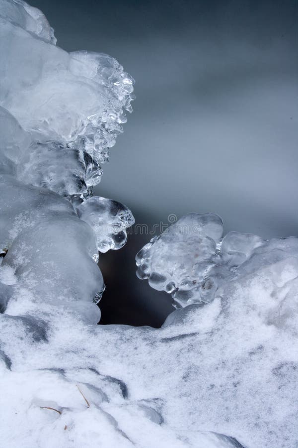 Frozen creek