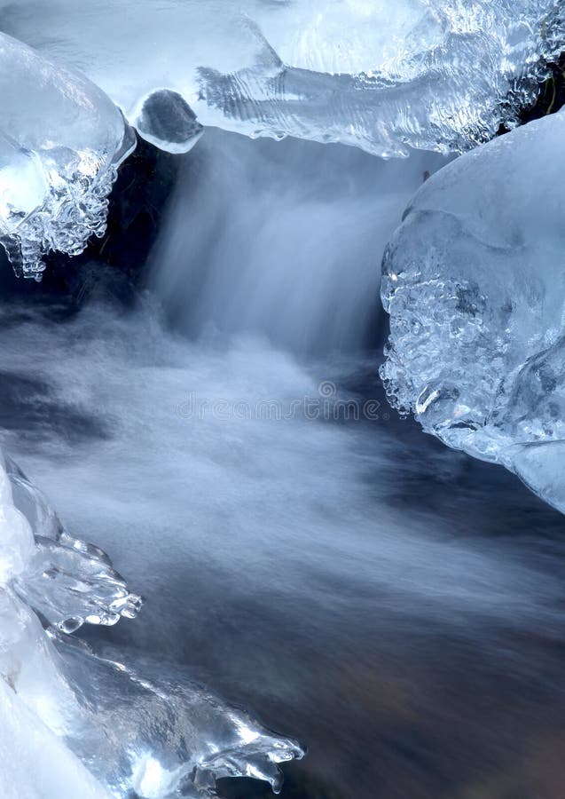 Frozen creek