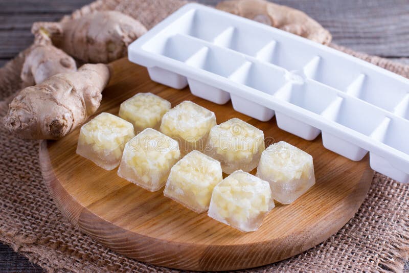 Frozen Ginger Cubes Stock Photos Free & RoyaltyFree Stock Photos