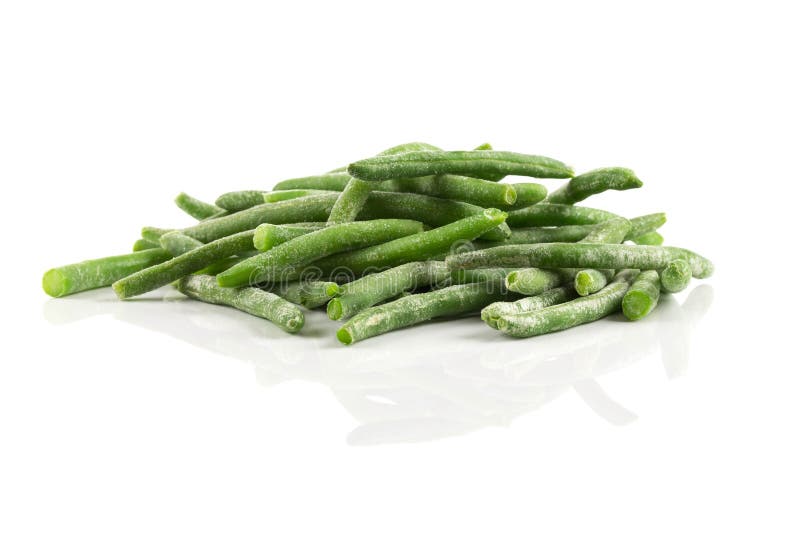 Frozen Cut Green Beans Vegetable Stock Photo Image of green, bowl