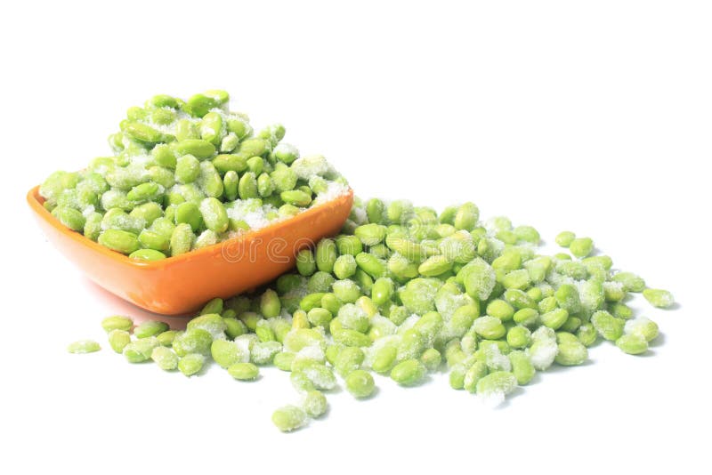 Frozen edamame stock image. Image of edamame, healthy 23938479
