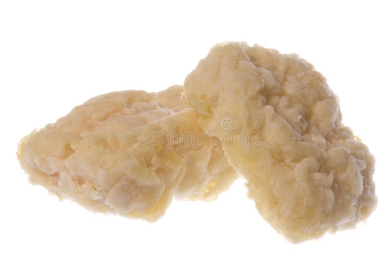 Frozen Fish Tempura Isolated stock photography
