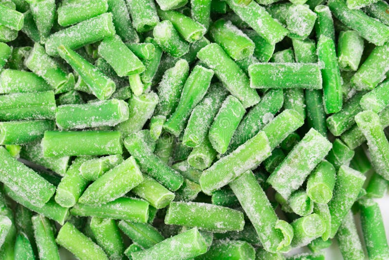 Frozen french beans. stock photo. Image of stack, crop - 43429968