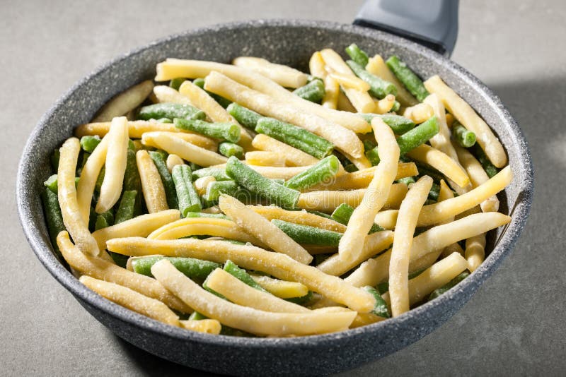 Frozen french beans stock photo. Image of green, beans 60047870
