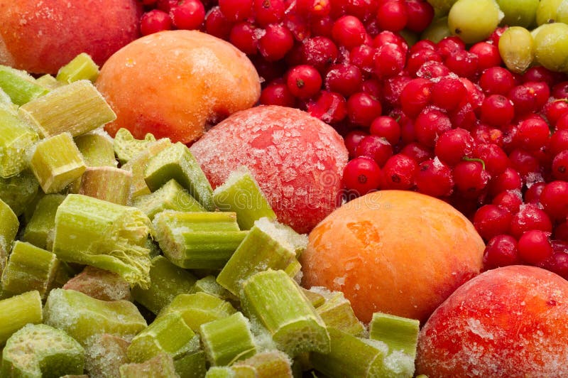 Fresh Frozen Mixed Vegetables Stock Image Image of carrots, freezed