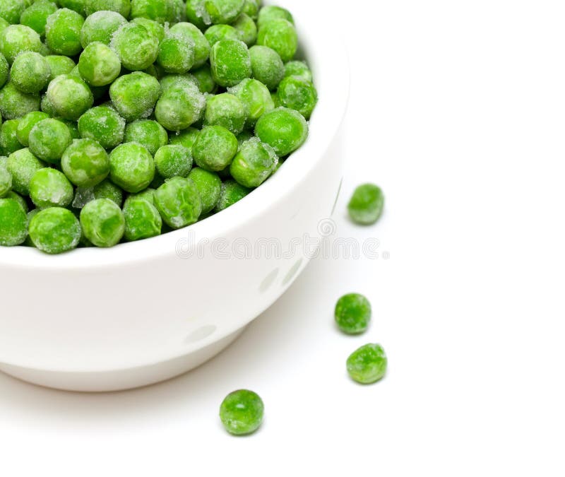 Frozen green peas stock photo. Image of health, nutrition 28453742