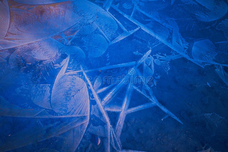 Frozen ground stock illustration. Illustration of design 227210438