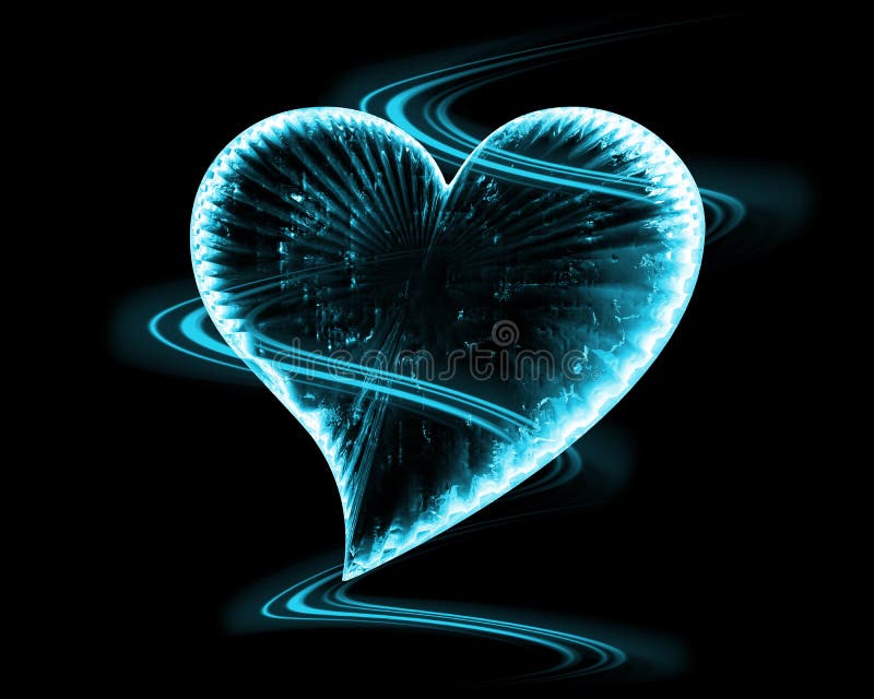 Frozen heart stock illustration. Illustration of pure 23661911