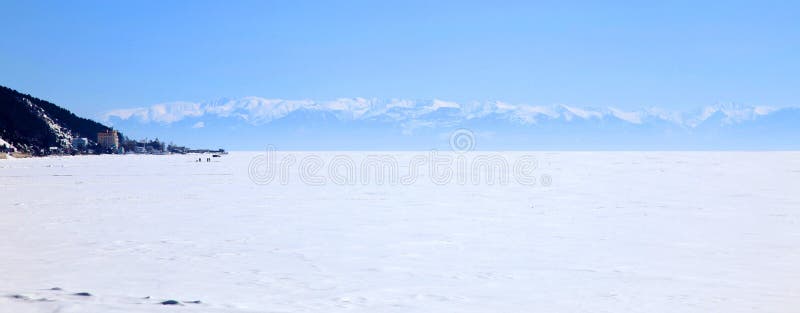 Frozen Lake Baikal