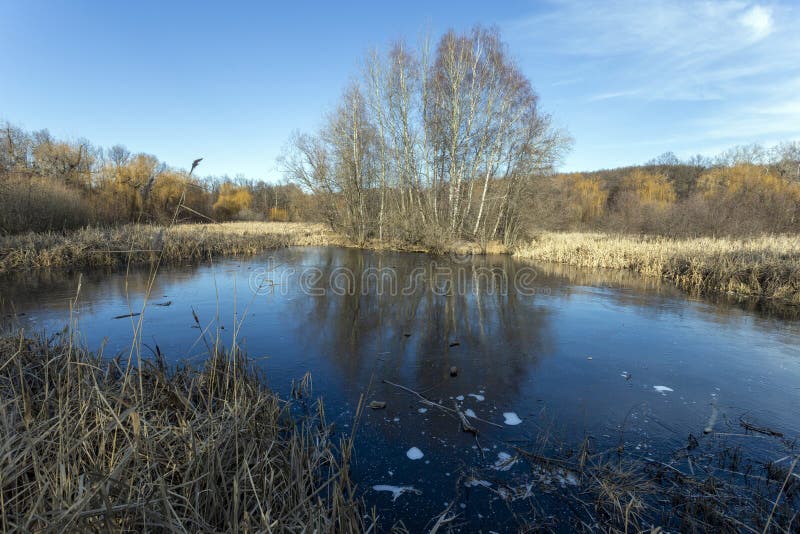 Lake Sasto near the village of Matrafured