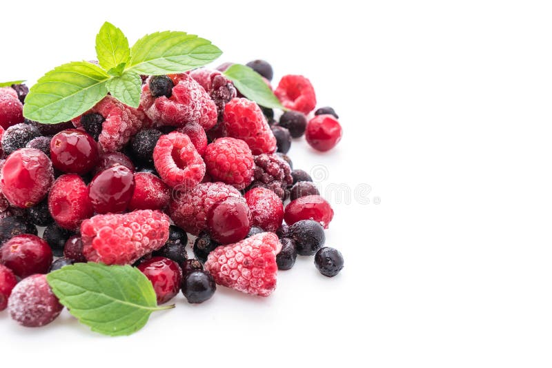 Frozen mixed berry stock photo. Image of close, healthy 94911796